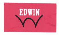 Trademark EDWIN + LOGO