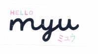 Trademark HELLO MYU + Huruf Kanji