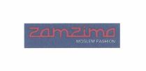 Trademark ZAMZIMA MOSLEM FASHION + Logo/lukisan