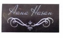 Trademark AANAHASAN BOUTIQUE