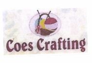 Trademark COES CRAFTING + LOGO