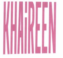 Trademark KHAIREEN