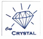 Trademark Cap. CRYSTA + Logo