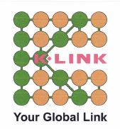 Trademark K-LINK Your Global Link Logo