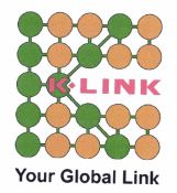 Trademark K-LINK Your Global Link Logo