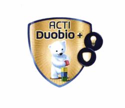 Trademark ACTI DUOBIO+ STANDING BEAR PLAYING SHIELD DEVICE COLOR 2018 (DEVICE)