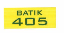 Trademark BATIK 405