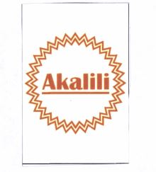 Trademark AKALILI DAN TULISAN