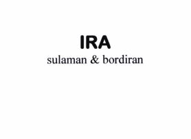 Trademark IRA sulaman & bordiran