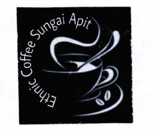 Trademark ETHNIC COFFEE SUNGAI APIT