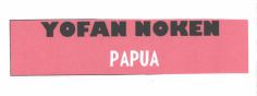 Trademark YOFAN NOKEN PAPUA