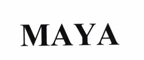 Trademark MAYA