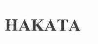 Trademark HAKATA