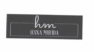 Trademark HM HANA MUFIDA