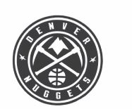 Trademark DENVER NUGGETS with Stars, Pickaxes, Mountain and Ball Design