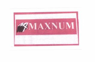 Trademark MAXNUM + LOGO