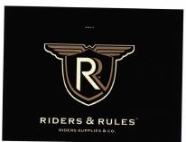 Trademark RR Riders And Rules Supplies + Logo