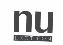 Trademark NU EXOTICON + LOGO