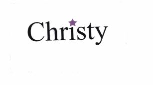 Trademark CHRISTY