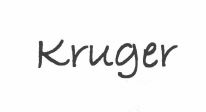 Trademark KRUGER