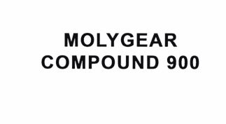 Trademark MOLYGEAR COMPOUND 900