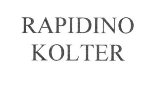 Trademark RAPIDINO KOLTER