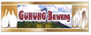 Trademark GUNUNG BAWANG + LOGO