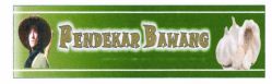 Trademark PENDEKAR BAWANG + LOGO