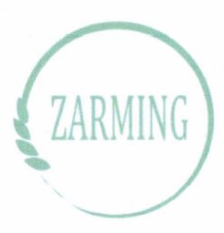 Trademark ZARMING