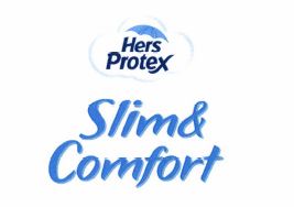 Trademark HERS PROTEX SLIM & COMFORT dan Logo