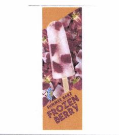 Trademark SUMMER BARZ FROZEN BERRY + LUKISAN