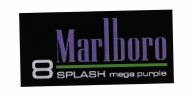 Trademark MARLBORO 8 SPLASH MEGA PURPLE Label