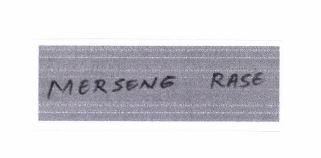 Trademark Marseng Rase