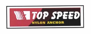 Trademark TOP SPEED nilon anchor + GAMBAR