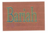 Trademark BARIAH