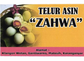 Trademark TELUR ASIN "ZAHWA"