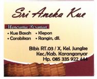 Trademark SRI ANEKA KUE