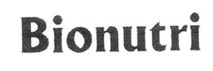 Trademark Bionutri