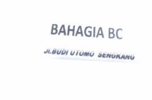 Trademark Usaha BAHAGIA BC