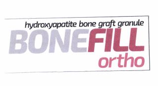 Trademark BONEFILL ORTHO