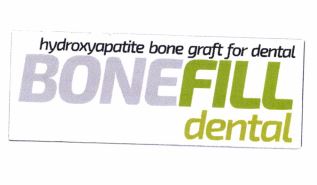 Trademark BONEFILL DENTAL