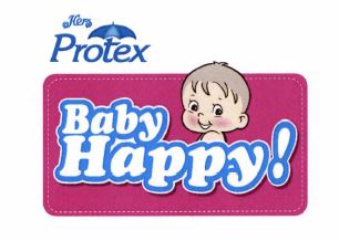 Trademark HERS PROTEX BABY HAPPY dan Logo