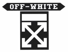 Trademark OFF-WHITE + LOGO ANAK PANAH SILANG