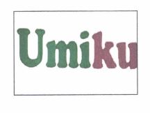 Trademark UMIKU