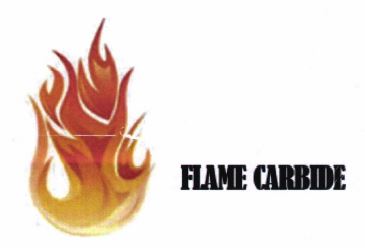 Trademark FLAME CARBIDE + Logo