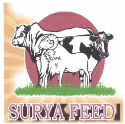 Trademark SURYA FEED + LUKISAN SAPI DAN KAMBING