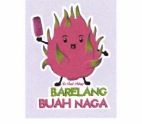 Trademark Logo + Ice Fruit Potong BARELANG BUAH NAGA