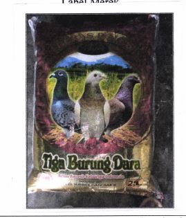 Trademark TIGA BURUNG DARA Dan Lukisan