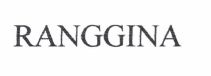 Trademark RANGGINA