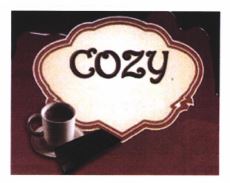 Trademark COZY + LOGO